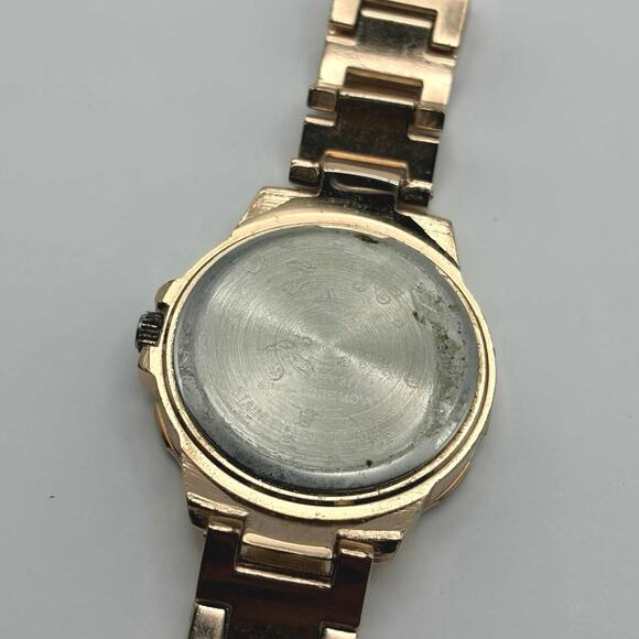 Rose Gold Crystal Gruen II Watch - Picture 3 of 3